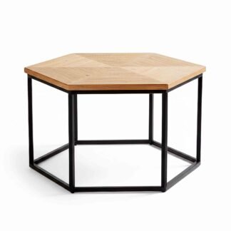 Herralex | La Honey | Mesa de centro de madera minimalista para sala