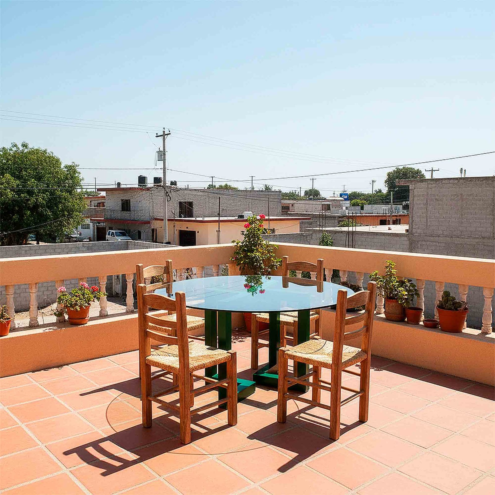 Herralex | El Kubik | Mesa de centro redonda de herrería para sala - Image 15
