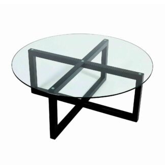 Herralex | La Kross | Mesa de centro redonda para sala de herrería