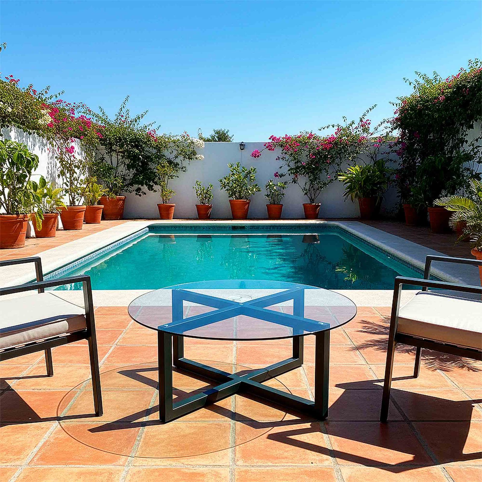 Herralex | La Kross | Mesa de centro redonda para sala de herrería - Image 17