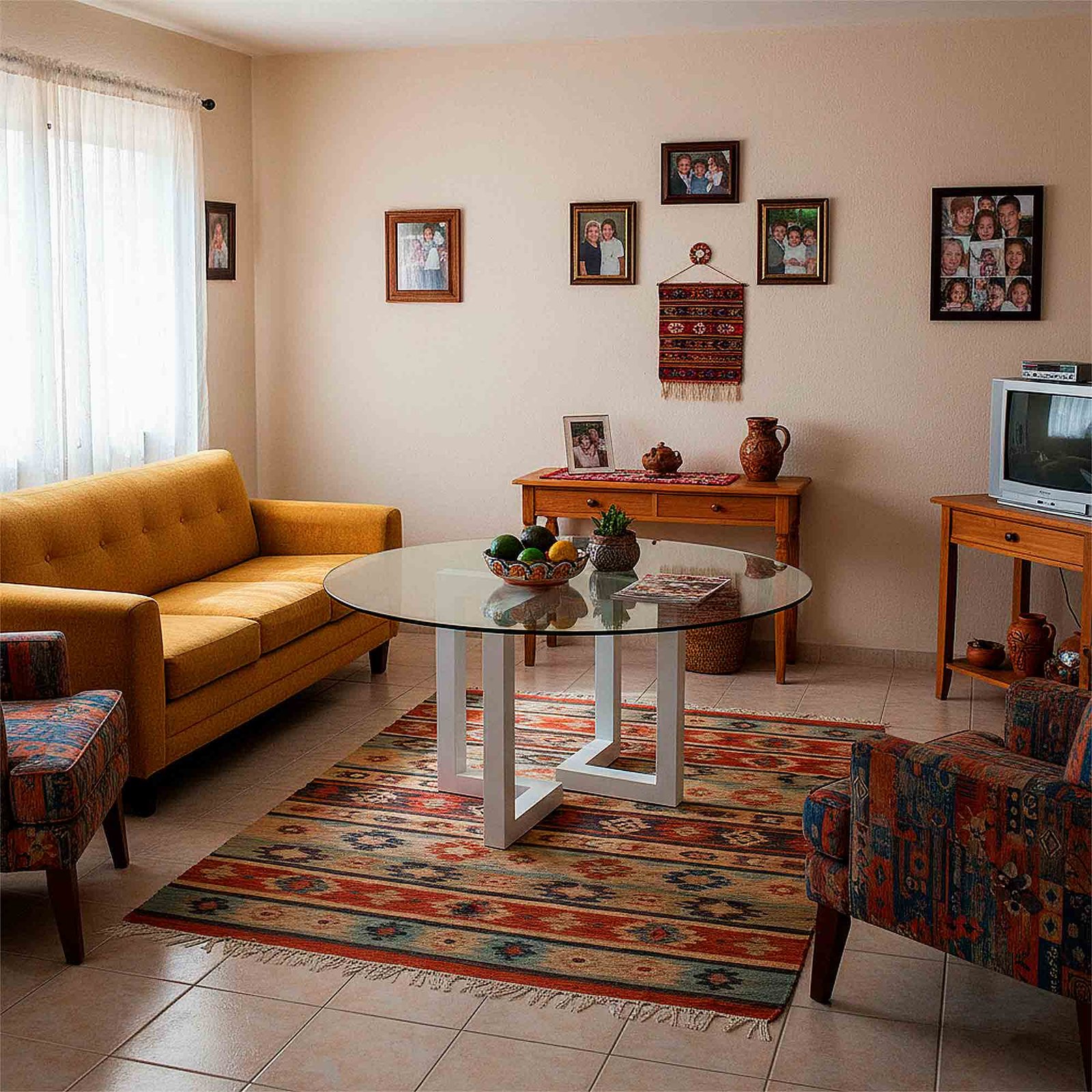 Herralex | El Kubik | Mesa de centro redonda de herrería para sala - Image 6
